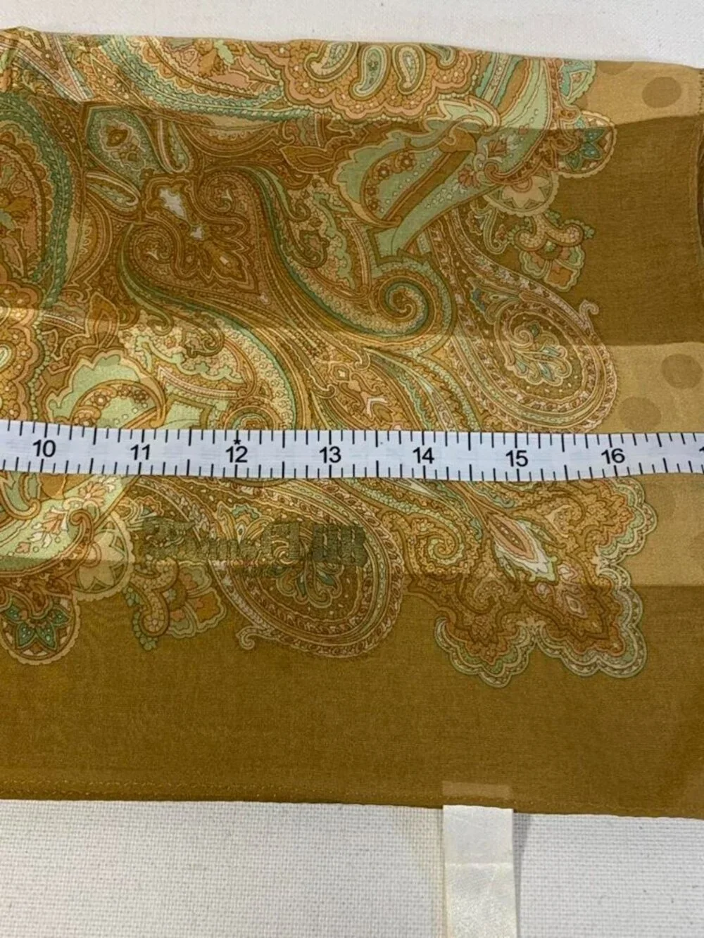 Women's Gold and Tan Scarf-wraps